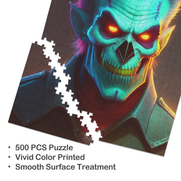 Green Zombie Jigsaw Puzzle