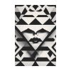 Abstract Black and White Portrait