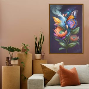 b8043cd1c59b1c25adcdfd3991401112 Butterfly Fluttering Jigsaw Puzzle