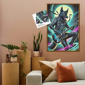 24 Moonlight Rockstar Jigsaw Puzzle - 1000 Or 500 Pieces