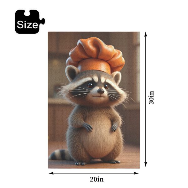 Adorable Chef Raccoon