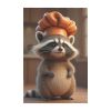 Adorable Chef Raccoon