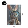 Adorable Detective Bunny