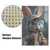 Adorable Detective Bunny
