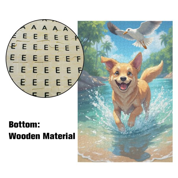 6ab7d3f0ec961abb359c9e6f5a5e70d2 Golden Retriever Jigsaw Puzzle