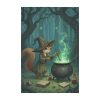 73633122a40cde7715919179d41816b0 Enchanted Forest Witch Squirrel Puzzle Magical Jigsaw Fun