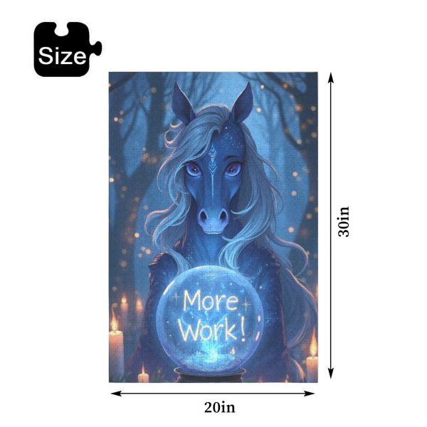 df2e3be7972659b801cb70fa1fccf491 Mystical Horse Jigsaw Puzzle