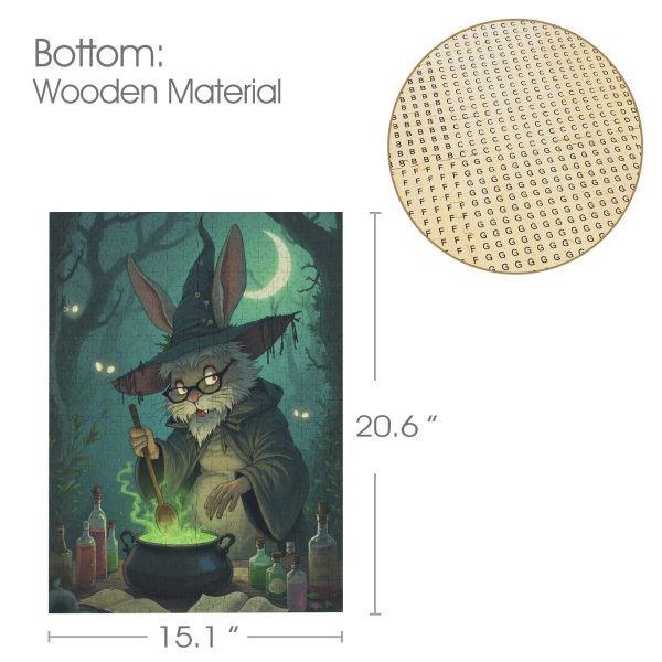 Wizard Bunny Jigsaw Puzzle