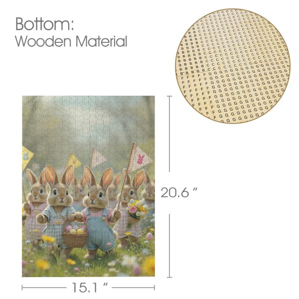 0258653dee29f784a4a6f90eb4cbd5bc Easter Bunny Parade Jigsaw
