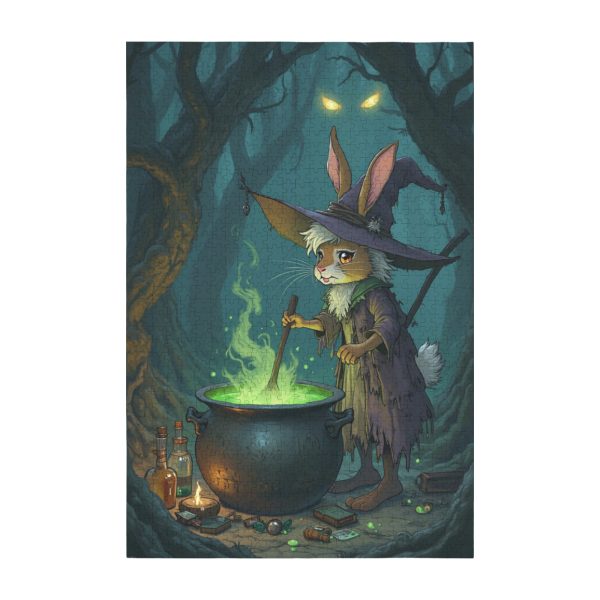 Witch Bunny Jigsaw Puzzle