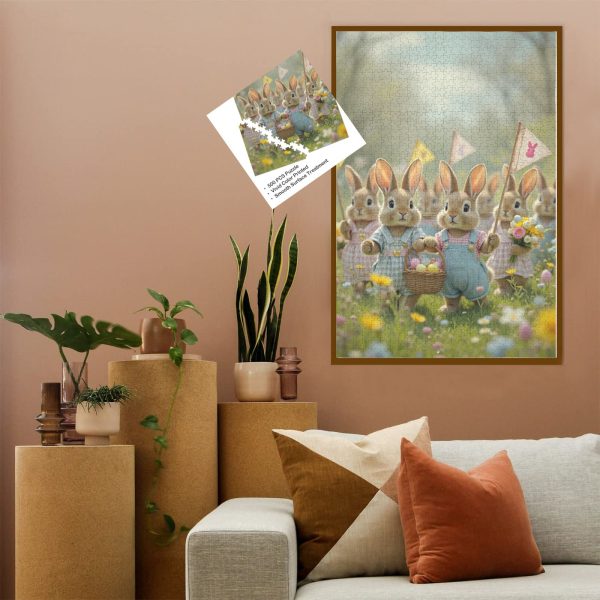 15 Easter Bunny Parade Jigsaw