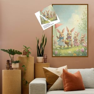 Bunny Parade Jigsaw Puzzle