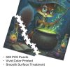 Enchantment Magical Squirrel Witch Jigsaw Puzzle