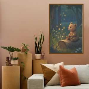 220daec6a9714993f36a2cfe77ad1c66 Forest Bear Jigsaw Puzzle