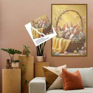Bunny Basket Jigsaw Puzzle