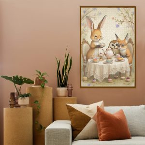 2e5fdf76fb22560b117d028c06fd4a25 Tea Party Jigsaw Puzzle