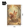 42069a5cb092870e17d74f52fbb135c6 Autumn Squirrel Jigsaw Puzzle