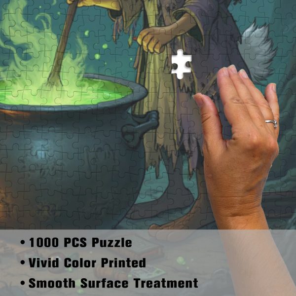 Witch Bunny Jigsaw Puzzle