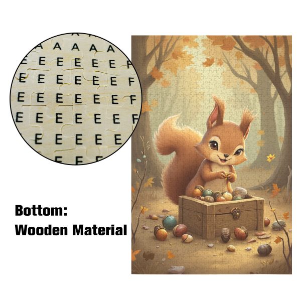 6261f1e6caf4c92fc6a7da726e992692 Autumn Squirrel Jigsaw Puzzle