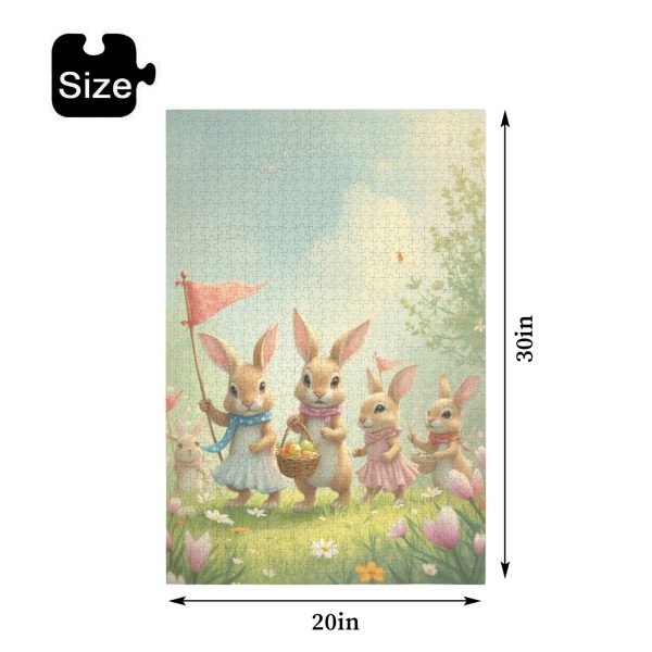 Bunny Parade Jigsaw Puzzle