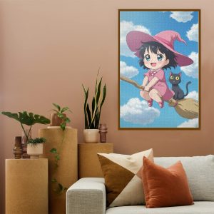 6b346e680e83217e3124ce7210ea9dc0 Witch & Cat Puzzle