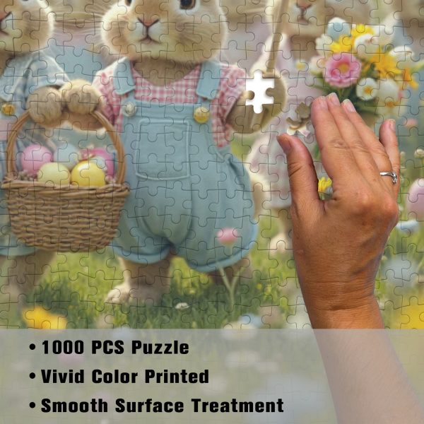 7d02531e2f471a17f09f6bb93b25ca37 Easter Bunny Parade Jigsaw
