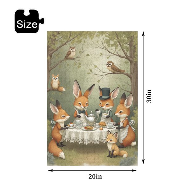 Fox Tea Party Jigsaw