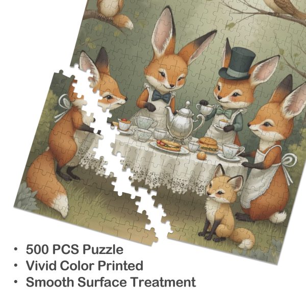 Fox Tea Party Jigsaw