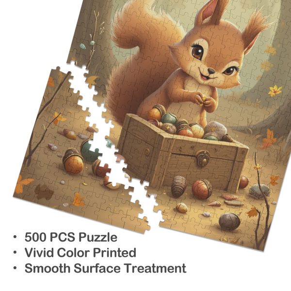 9618e2c64c4a3796827395cc2079c308 Autumn Squirrel Jigsaw Puzzle