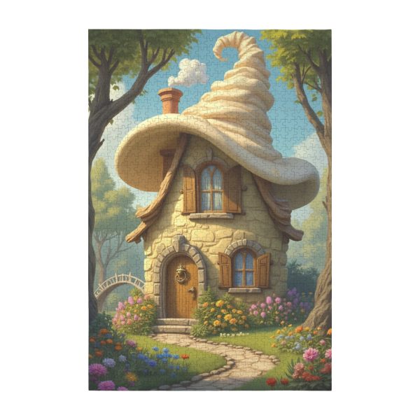 Enchanted Cottage Jigsaw Puzzle Whimsical Fun