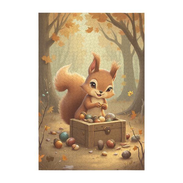 a0ec4e1aaf064fc29a598993547040a5 Autumn Squirrel Jigsaw Puzzle
