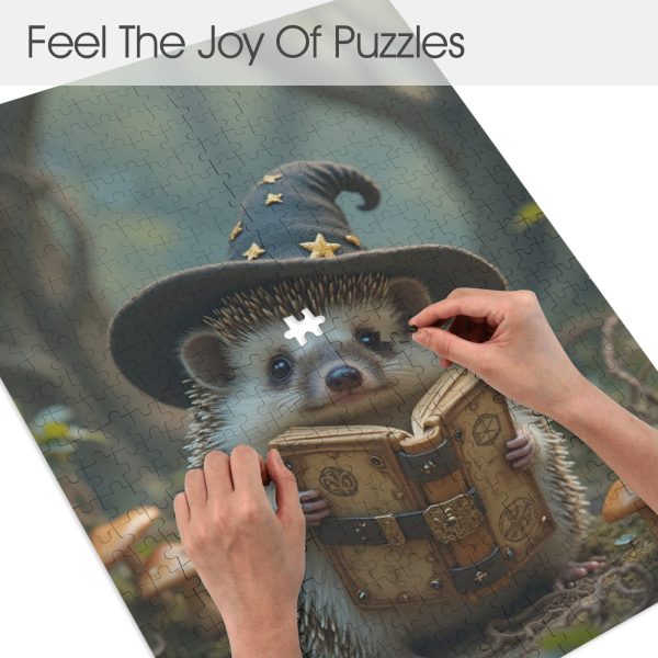 Hedgehog Wizard Jigsaw Puzzle