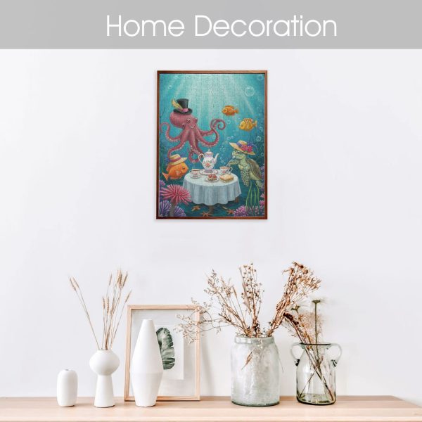 bed49bb472104adfce1bfbbf757c7fc5 Undersea Tea Party Jigsaw