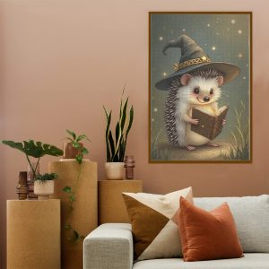 Enchanted Hedgehog Wizard Magical Jigsaw for Puzzle Lovers!