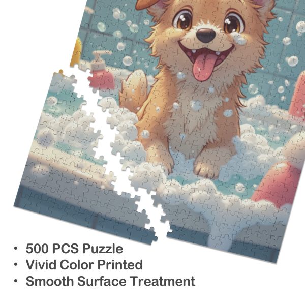 fda40647246e8df71b7d42f59963e0d3 Puppy Bubble Bath Jigsaw