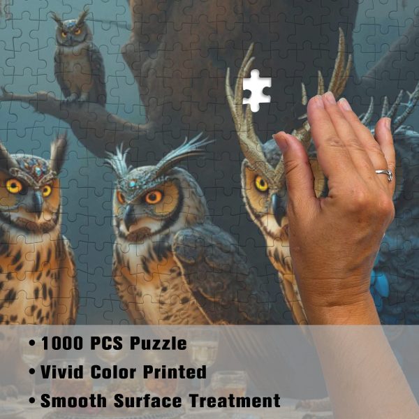 143787f1570b7d0088b5f40d94aefd4c Owl Banquet Jigsaw