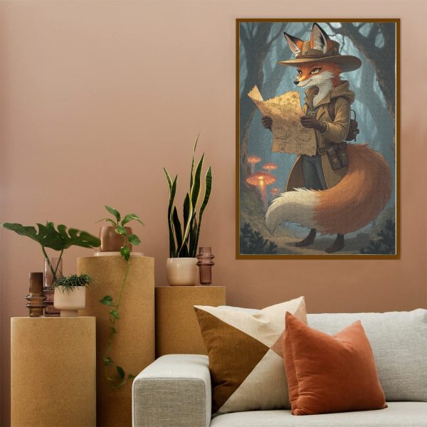 1639dd498d09b8fd260c4b5d62f0a769 Fox Explorer Jigsaw Puzzle