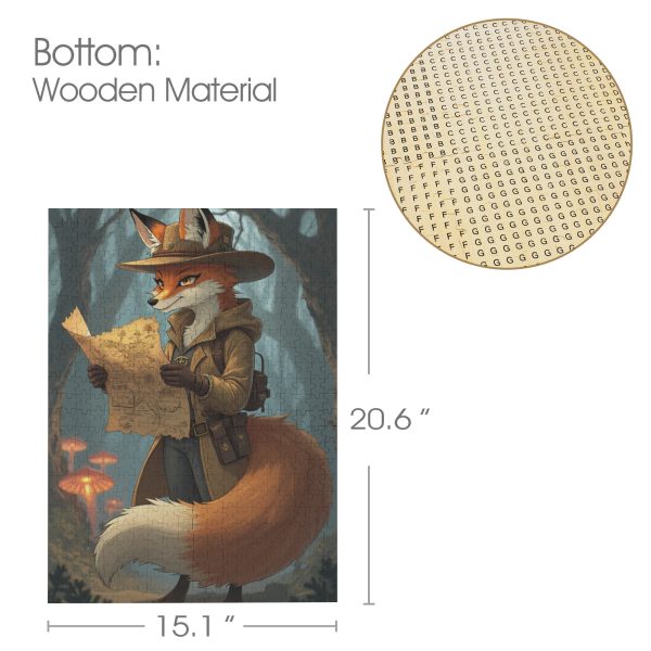 229a34e19e9ec982da21dfd37dfa7eb9 Fox Explorer Jigsaw Puzzle