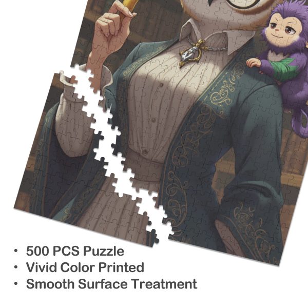 22f86810e1fad7fcf72b23995d3d42e1 Monkey Library jigsaw Puzzle