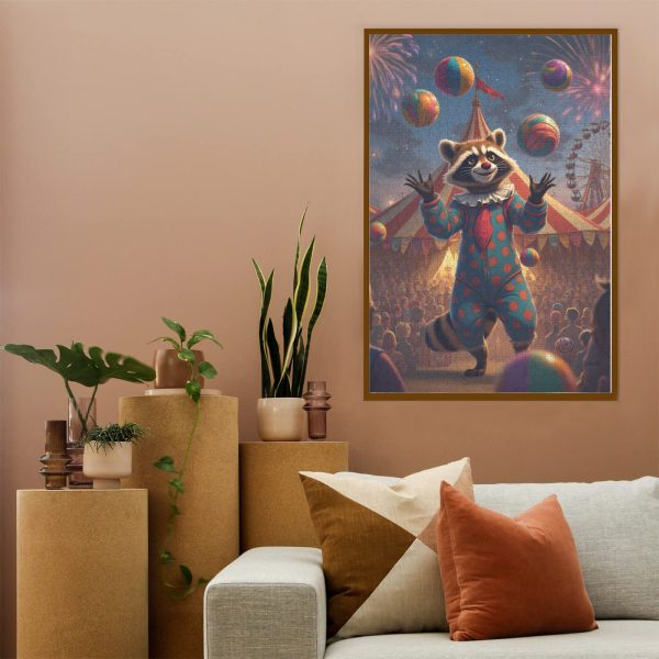 Circus Raccoon Jigsaw