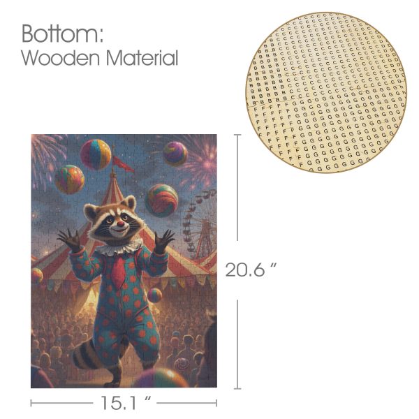 Circus Raccoon Jigsaw