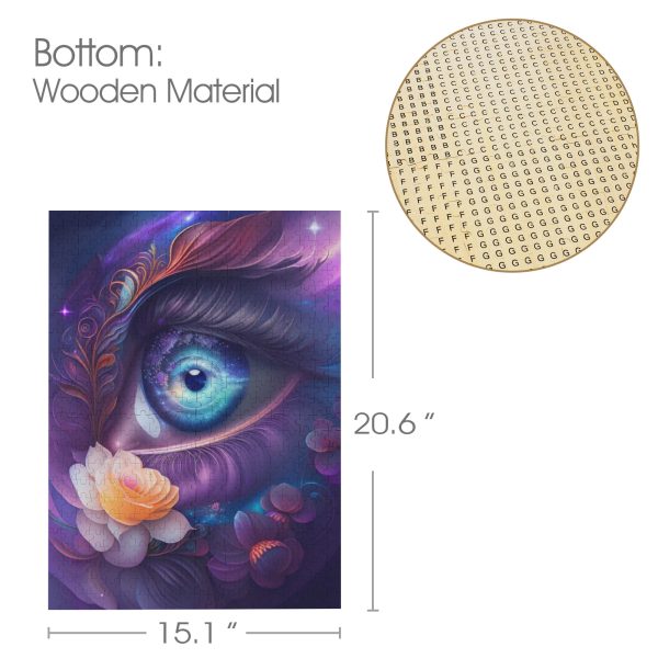 Cosmic Gaze Jigsaw Puzzle