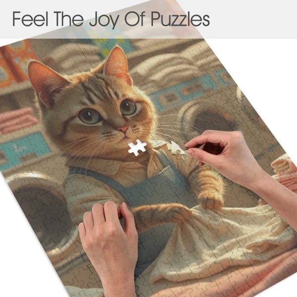 Cat Laundry Jigsaw Puzzle