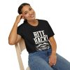 Bite Back! Graphic T-Shirt — Edgy Horror Fang Design