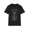 Hugs? No Thanks Teddy Shirt — Goth Cute Black Graphic Tee