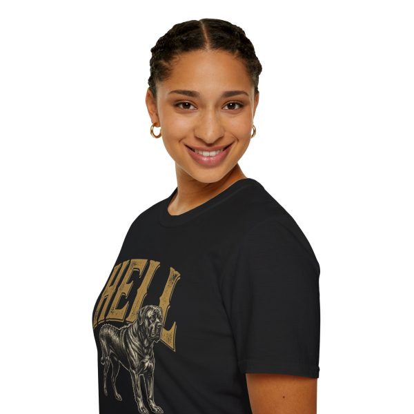 Hell Graphic T-Shirt — Vintage Mastiff Dog Tee