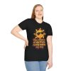 T-Shirt — 'The Rotation of the Earth Really Makes My Day' Retro Sun