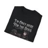 1065283243710665882_2048.jpeg I'm Only Here For The Dogs T-Shirt — Gothic Dog Lover Tee