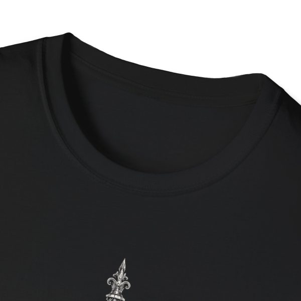 Moon Dagger T-Shirt — Gothic Crescent Moon Sword Graphic Tee