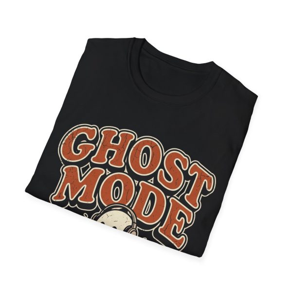 11059079335806100274_2048.jpeg Ghost Mode T‑Shirt — Cute Retro Halloween Ghost Graphic Tee